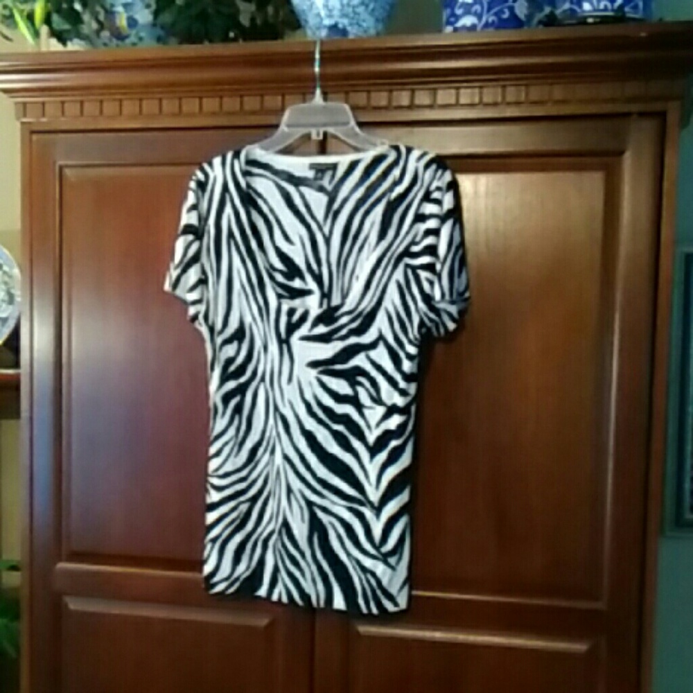 Zebra Print Top